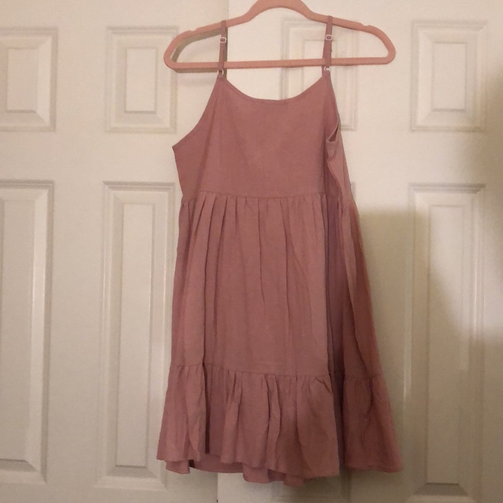 Ruffle hem cami Dress - Picture 2 of 3